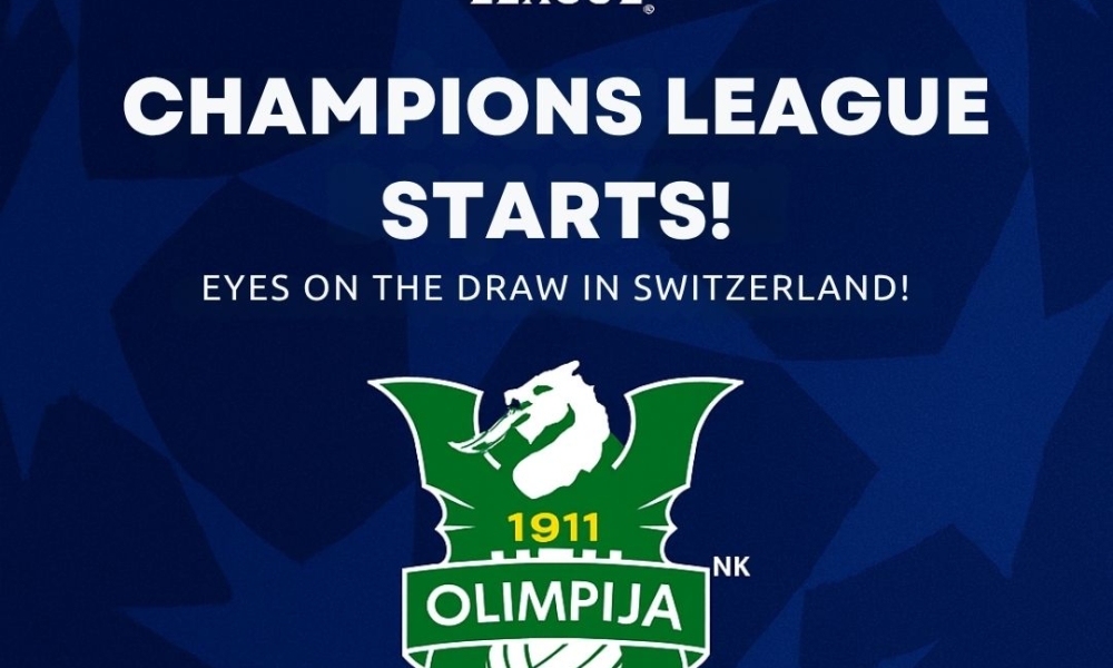 Champions League startet: Viel Erfolg für NK Olimpija Ljubljana in der großen Arena!