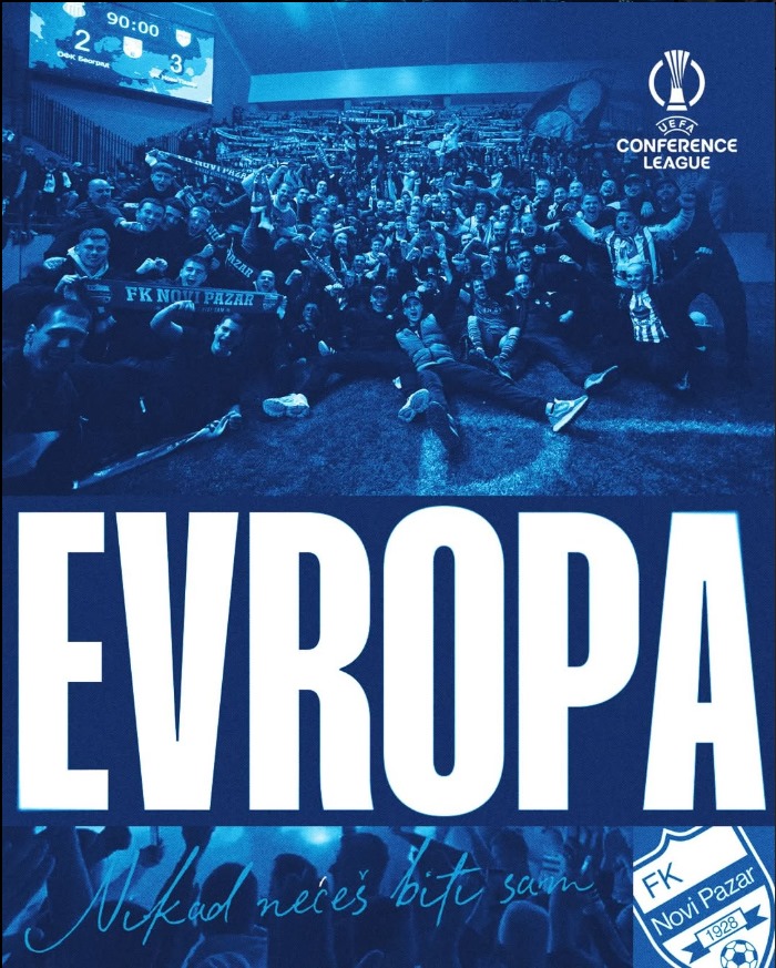 98 YIL SONRA TEKRARDAN AVRUPA NOVI PAZAR!