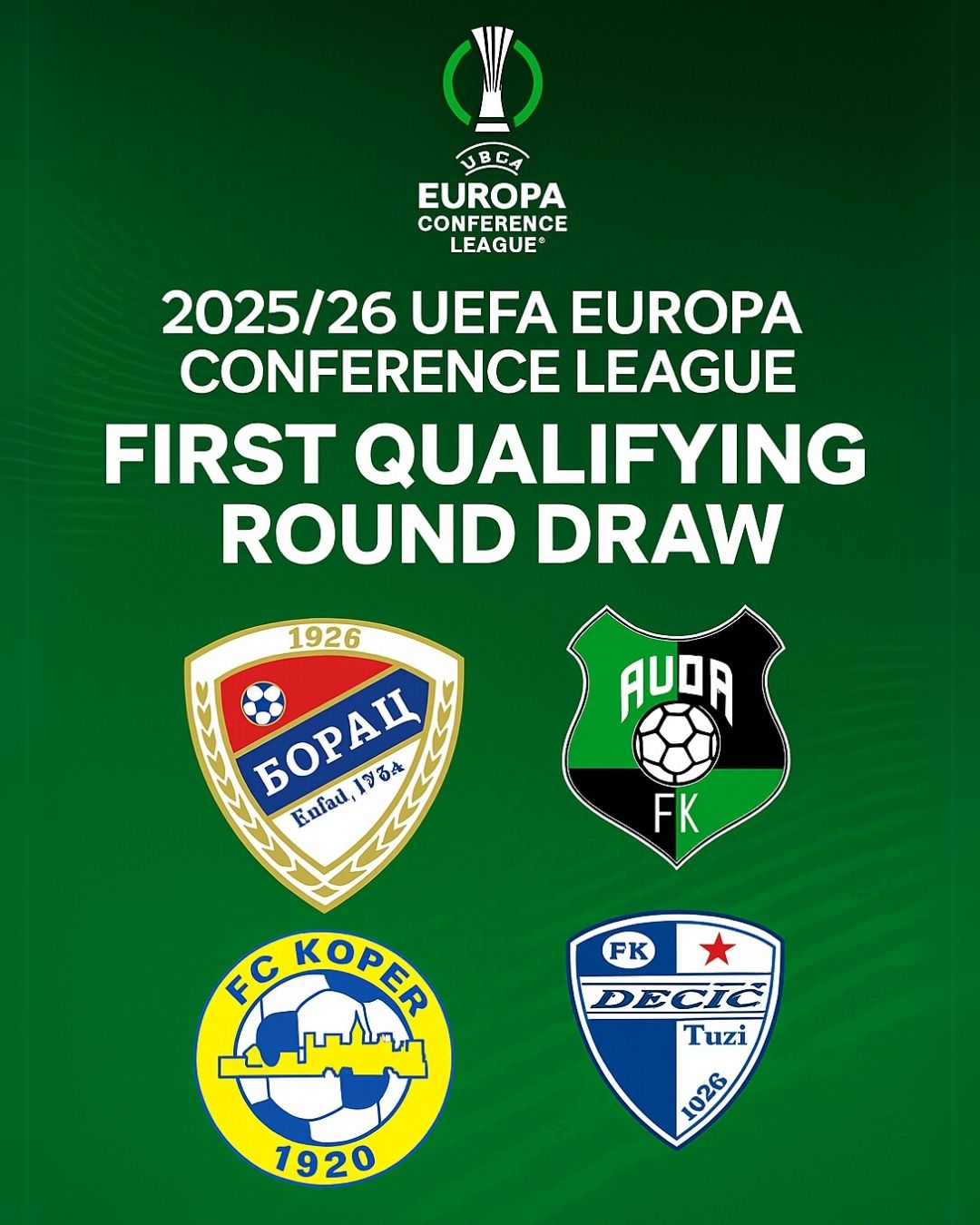 Cool Tour Teams Prepare for UEFA Europa Conference League Draw